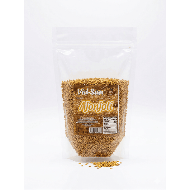 Ajonjoli O Sesamo Tostado 250G Alimentos Naturales Vida Sana 1
