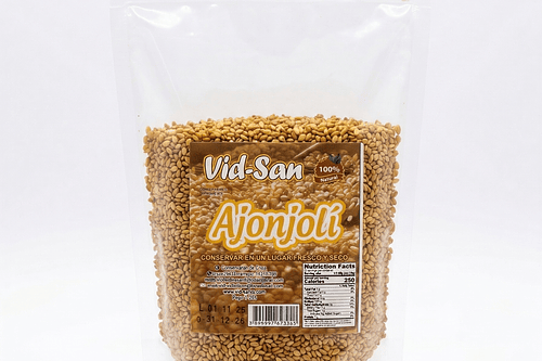 Ajonjoli O Sesamo Tostado 250G Alimentos Naturales Vida Sana