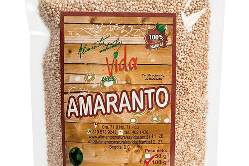 Amaranto Pop 100G Alimentos Naturales Vida Sana