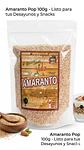Amaranto Pop 100G Alimentos Naturales Vida Sana - Miniatura 2