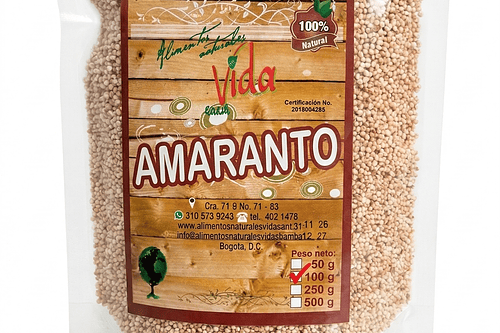 Amaranto Pop 50G Alimentos Naturales Vida Sana