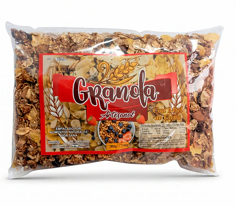 Granola Artezsanal 450G Alimentos Naturales Vida Sana