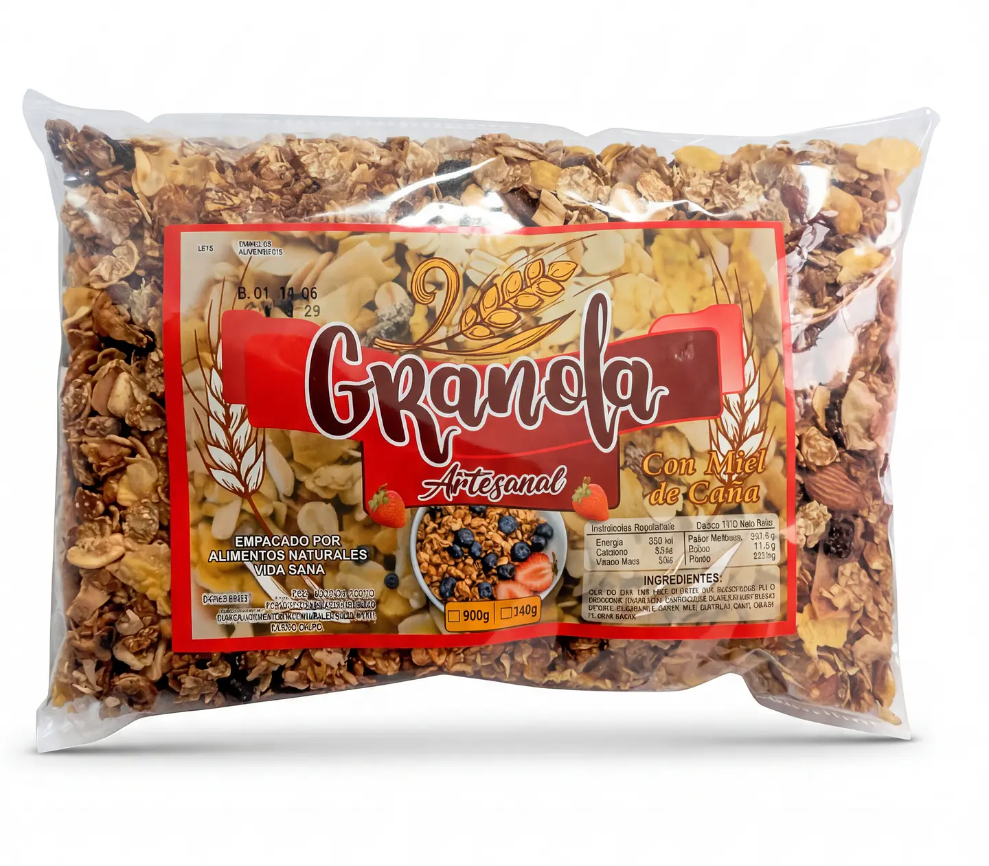Granola Artezsanal 450G Alimentos Naturales Vida Sana 1