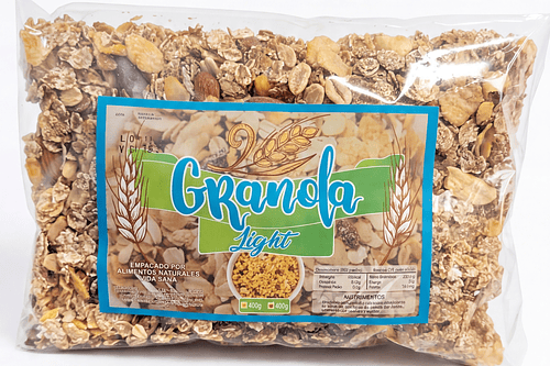 Granola Light 400G Alimentos Naturales Vida Sana