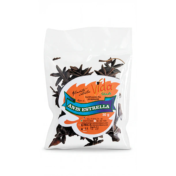 Star Anise 30G Natural Foods Healthy Living