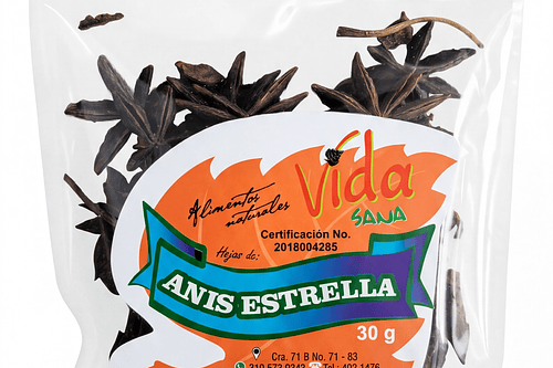 Anis Estrellado 30G Alimentos Naturales Vida Sana
