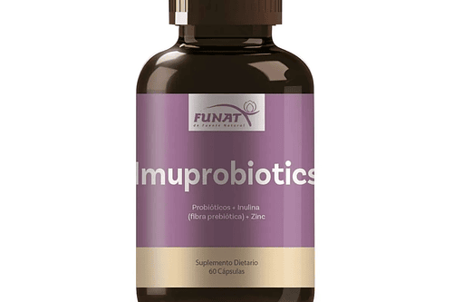 Imuprobiotics - Fórmula de Probióticos + Inulina + Zinc 60 Capsulas