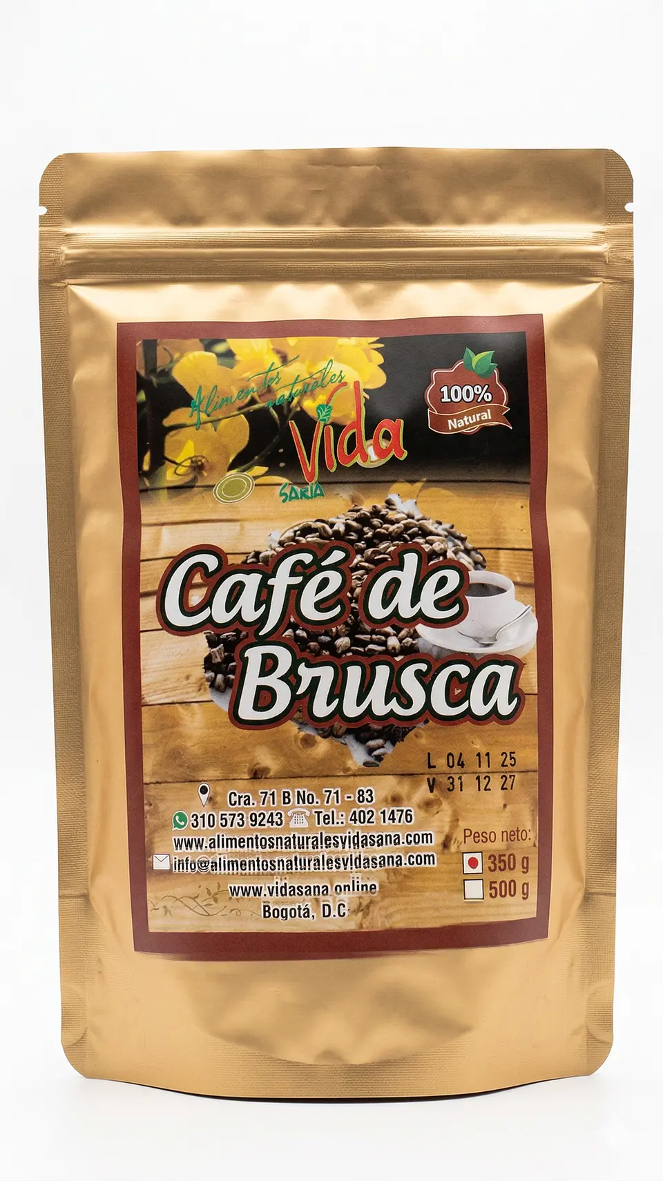 Cafe De Brusca 350G Natural Foods Healthy Life 1