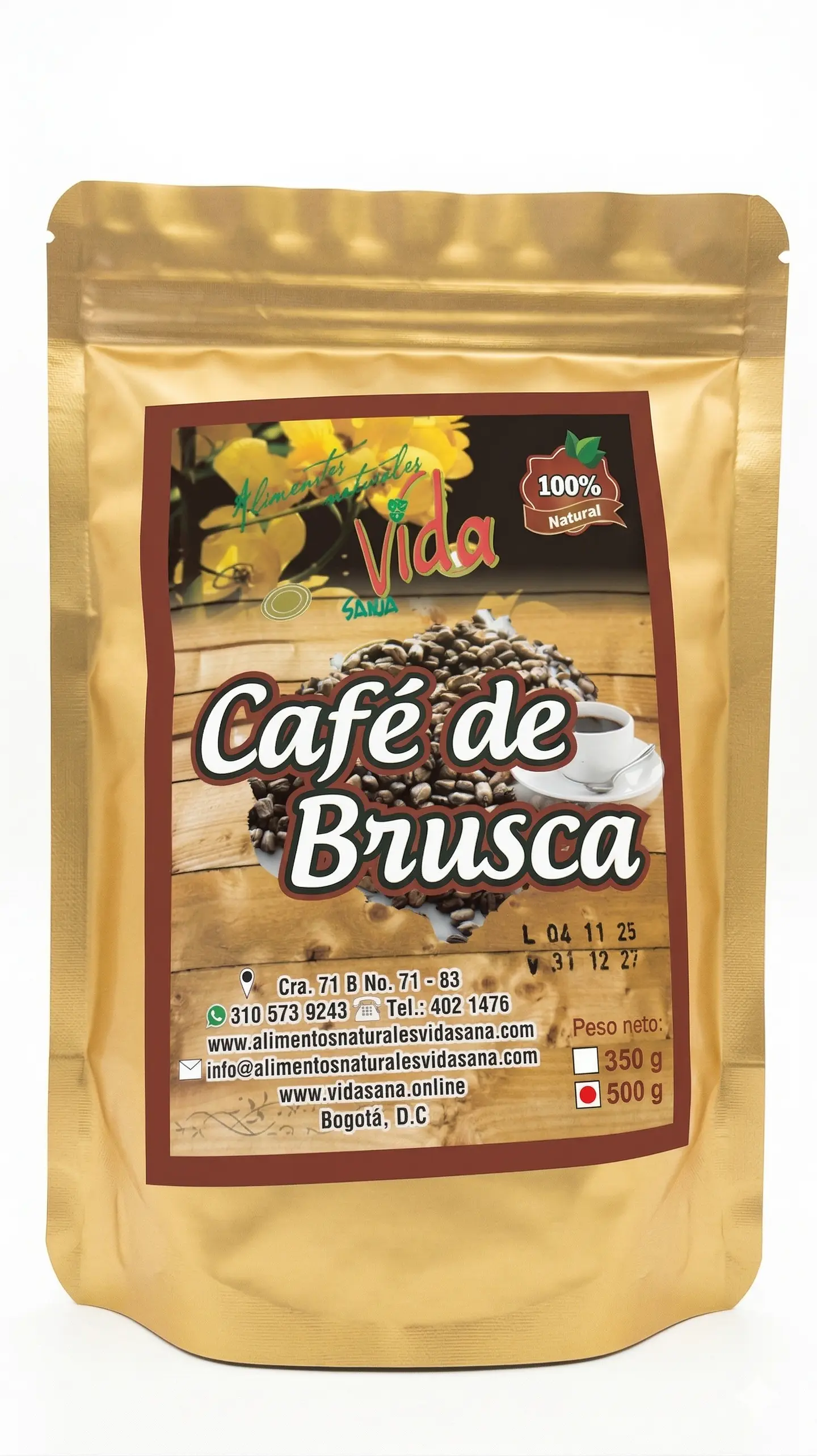 Cafe De Brusca 500G Natural Foods Healthy Life 1