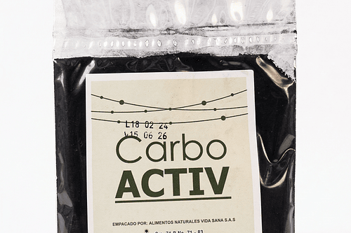 Carbon Activado 30G Sobres Alimentos Naturales Vida Sana
