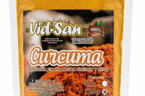 Turmeric 125G Natural Foods Healthy Living