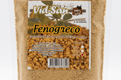 Fenogreco Molido 250G Alimentos Naturales Vida Sana