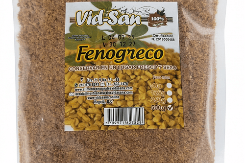 Fenogreco Molido 5000G Alimentos Naturales Vida Sana