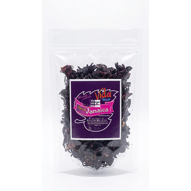 Hibiscus Flower 50g Natural Foods Healthy Living