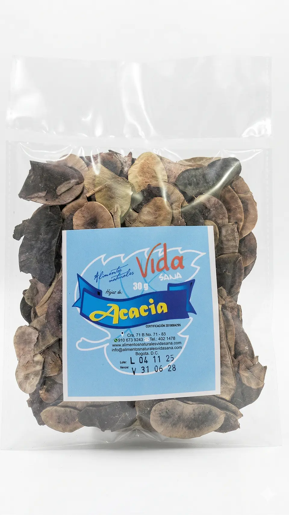 Hojas De Acacia De La India 30G Alimentos Naturales Alimentos Vida Sana 1