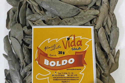 Hojas De Boldo 30G Alimentos Naturales Vida Sana