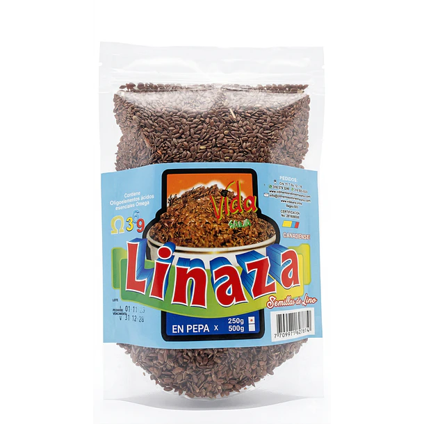 Flaxseed Seed 250G Natural Foods Healthy Life