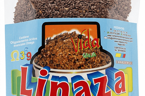 Linaza Pepa 250G Alimentos Naturales Vida Sana