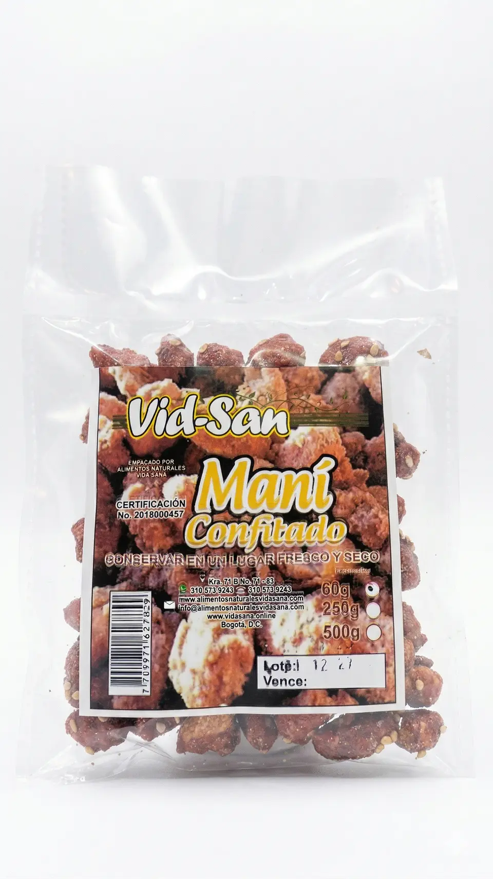 Candied Peanuts 60G Natural Foods Healthy Living 1