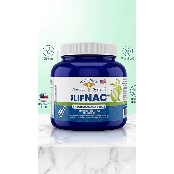 MNS LIFNAC Mezcla Nutricional con Cisteina y Vitamina C 300g 