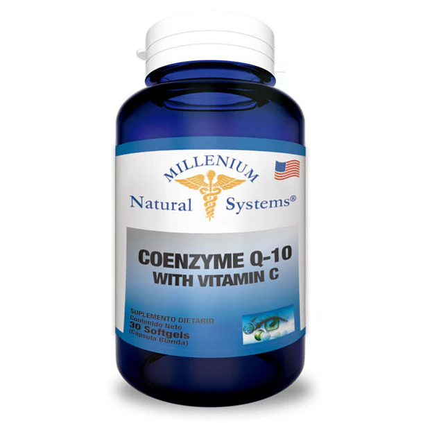Coenzyme Q‑10 + Vitamina C – 30 Softgels 1