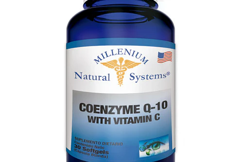 Coenzyme Q‑10 + Vitamina C – 30 Softgels