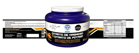 Citrato de Magnesio + Citrato de Potasio – 300 g