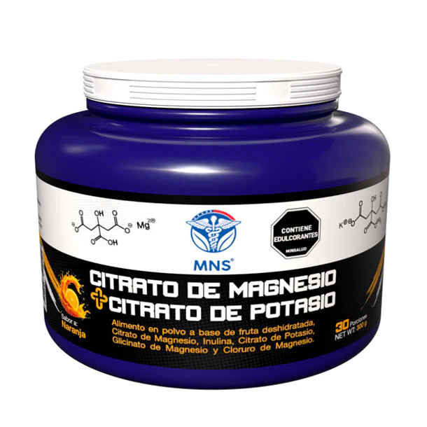 Citrato de Magnesio + Citrato de Potasio – 300 g 1