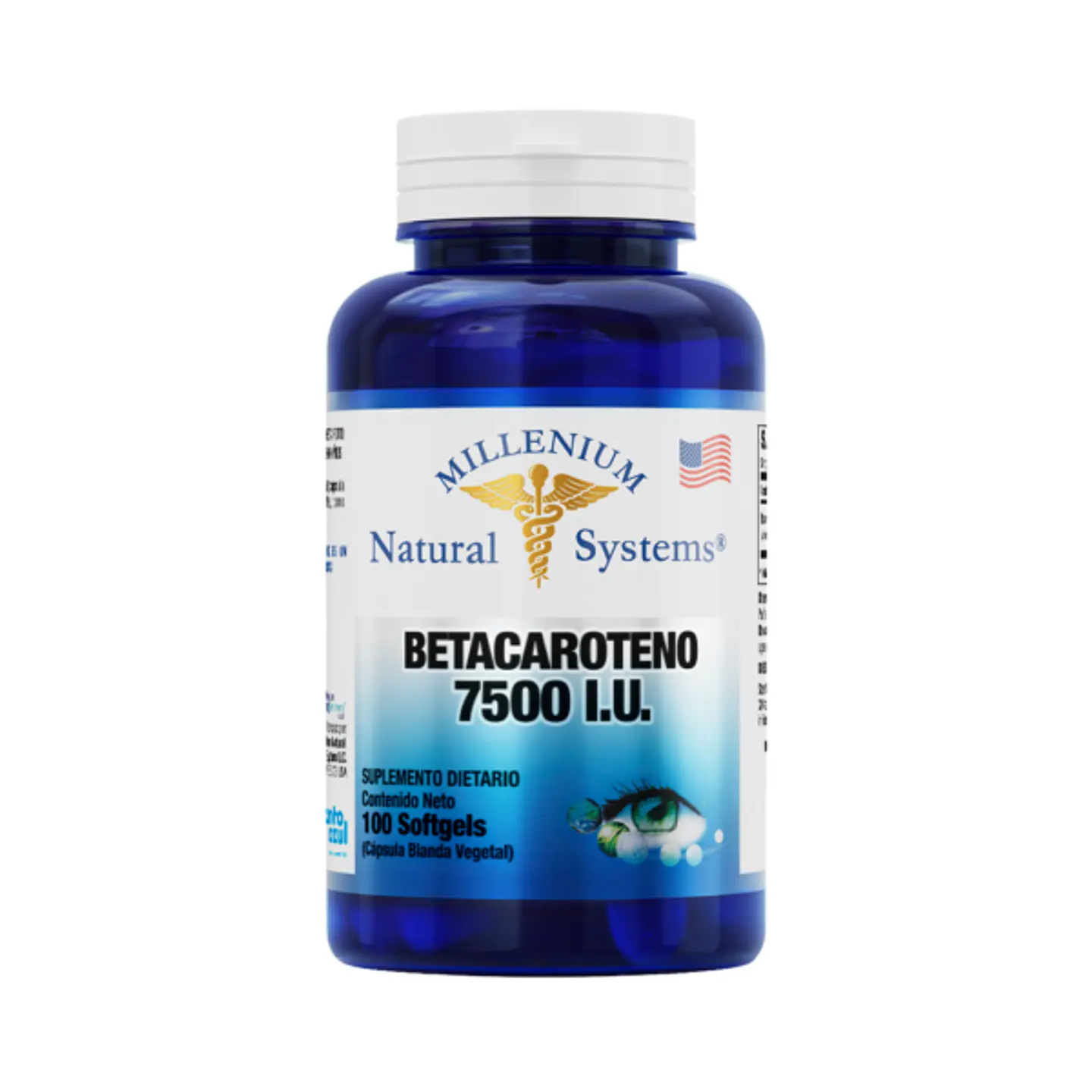 Betacaroteno 7500 I.U. – 100 Softgels 1