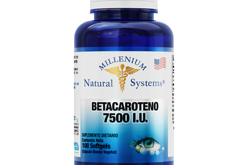 Betacaroteno 7500 I.U. – 100 Softgels