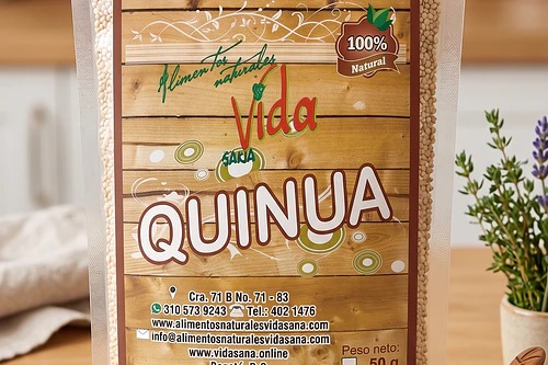 Quinua Pepa 500G Alimentos Naturales Vida Sana