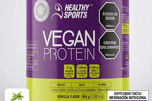 Vegan Protein 910G 30 Servings Healthy Sports