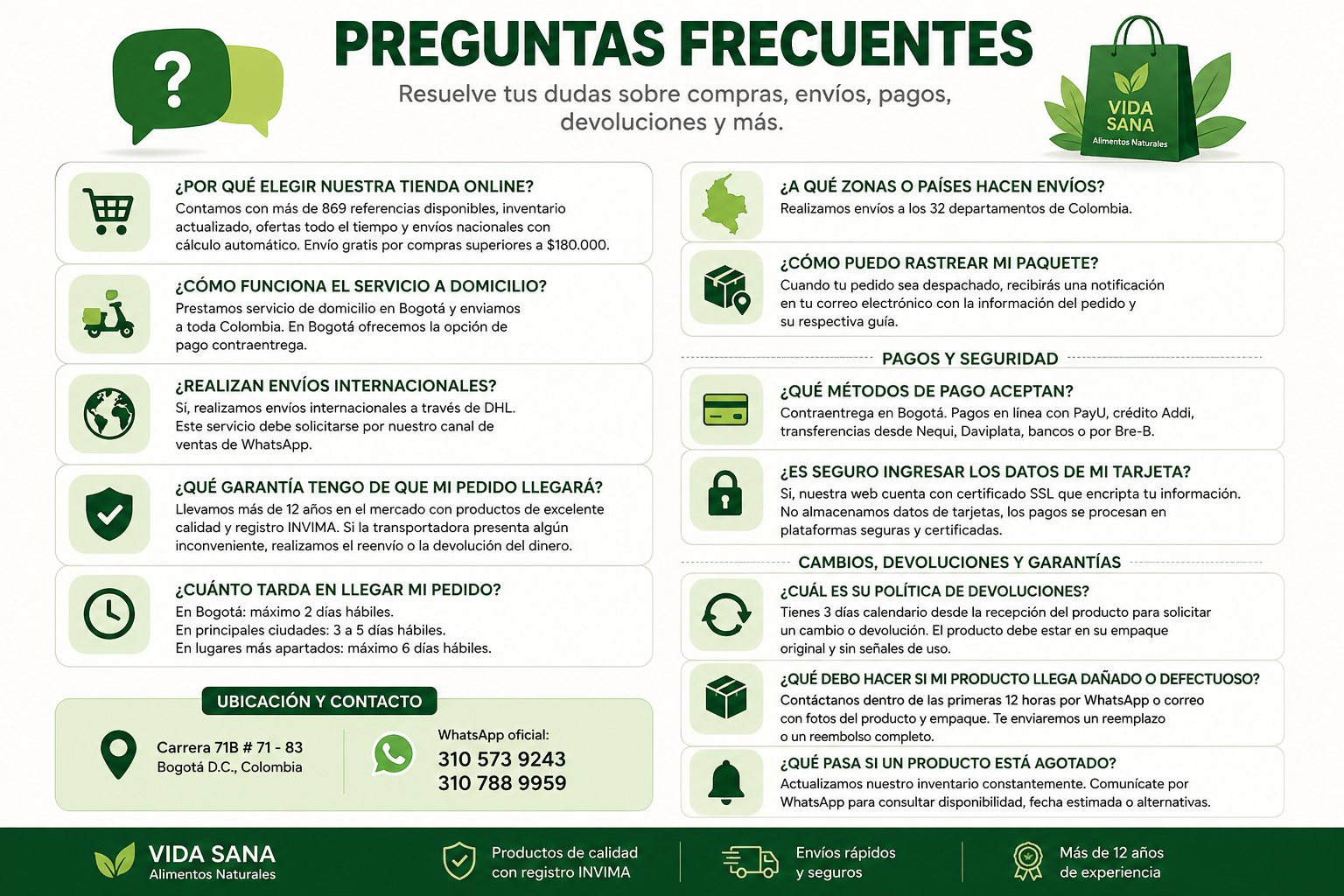 Preguntas Frecuentes