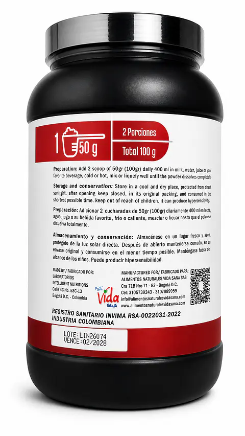 Vm100 Super 3 Lbs Alimentos Naturales Vida Sana