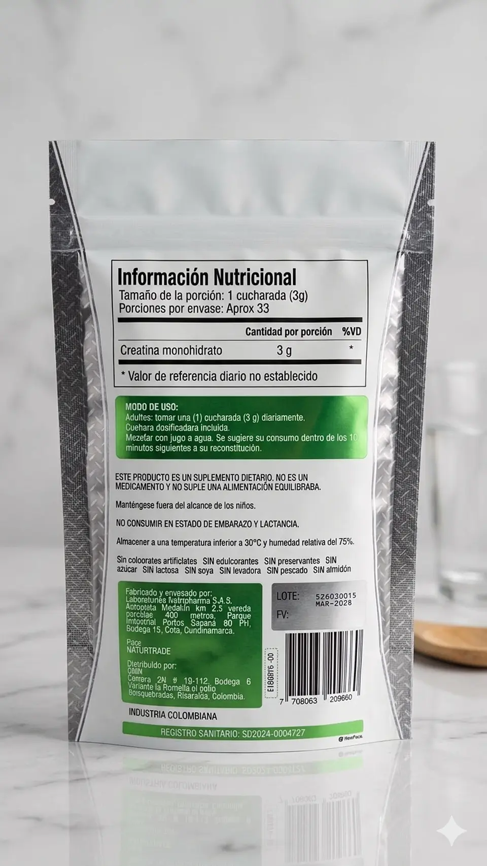 Creatina Sobres 100g GMN 2