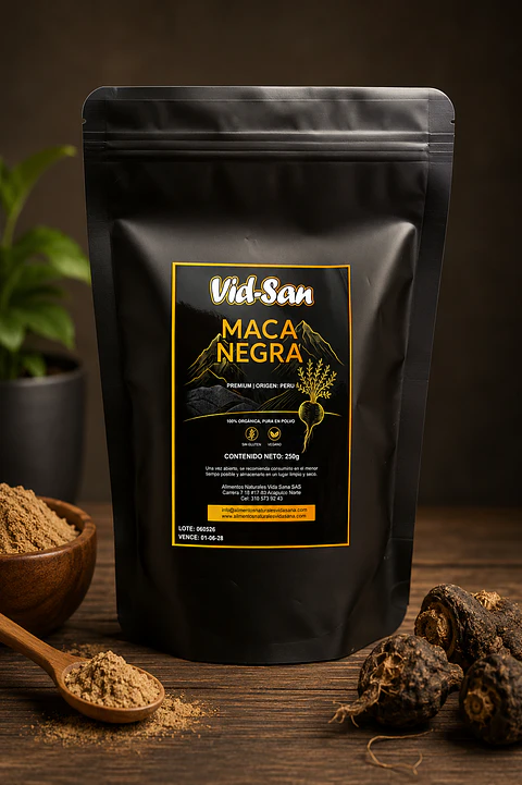 Maca Negra Premium Vid-San 250g