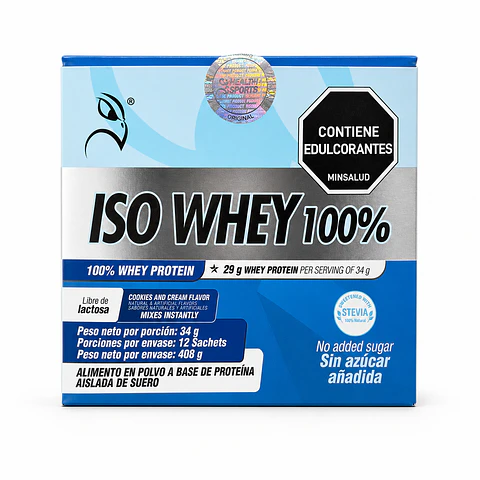 Iso Whey 12 Sachets Cookies and Cream 