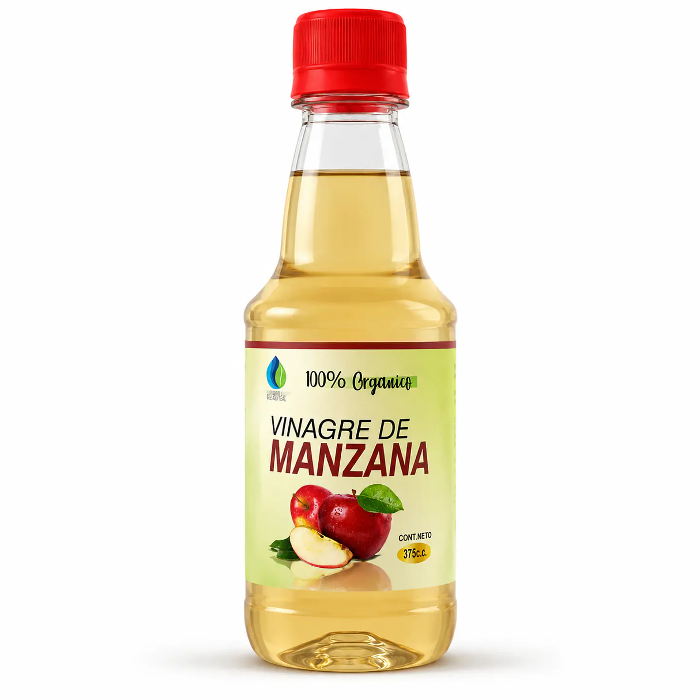 Vinagre de Manzana 100% Orgánico Milano Real — 375 c.c. 1