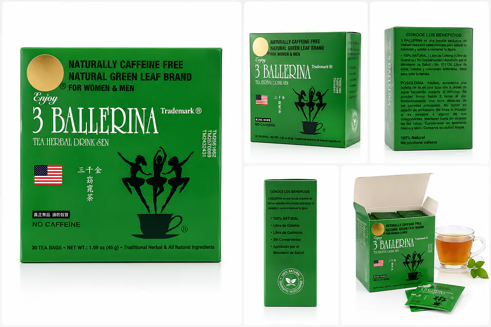 Te 3 Ballerina Herbal 30 Sobres 2