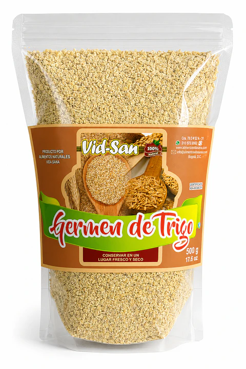 Wheat Germ 500 G Natural Foods Healthy Life