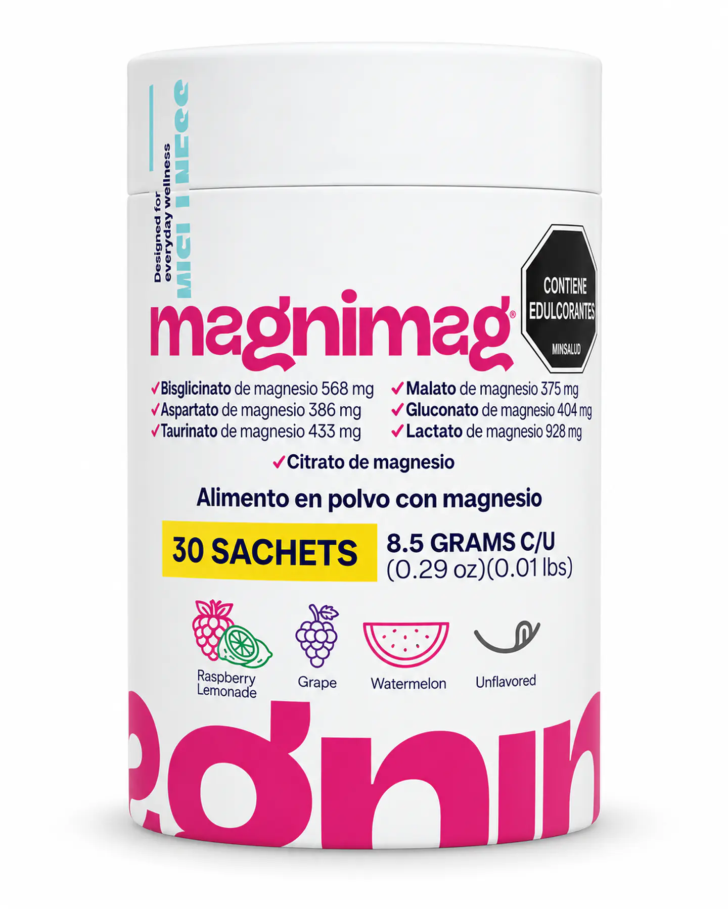 Magnimag® Alimento en Polvo con Magnesio – 30 Sachets 1