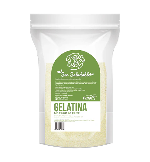 Gelatina Sin Sabor 250G Laboratorios Funat