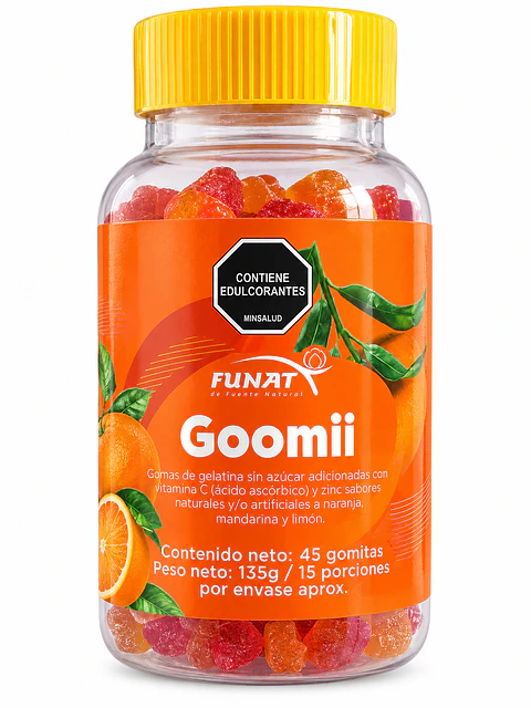 Gomitas Vitamina C Zinc 45 Unds Laboratorios Funat