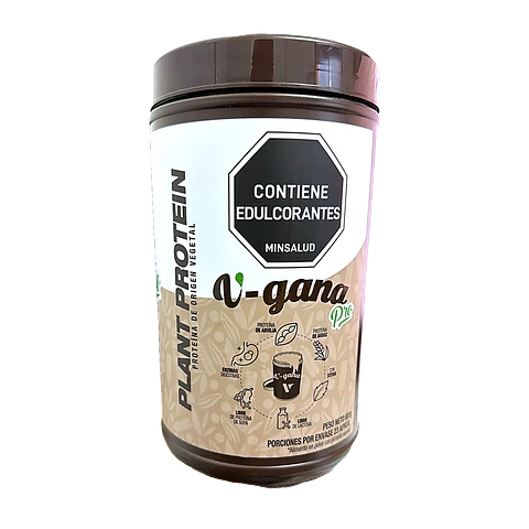 V-gana Pro Proteína Vegetal Sabor Chocolate 681 g – Vitanas Lab