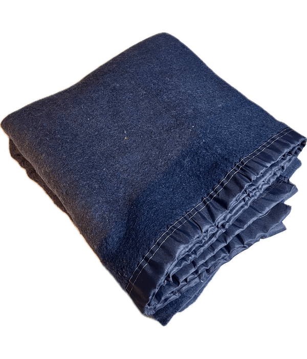 Frazada Térmica lisa 1,5 plazas Azul 450g Textil Ranco 