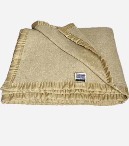 Frazada Térmica Alice 600g 1,5 plazas Beige HOTELERIA  - Textil Ranco