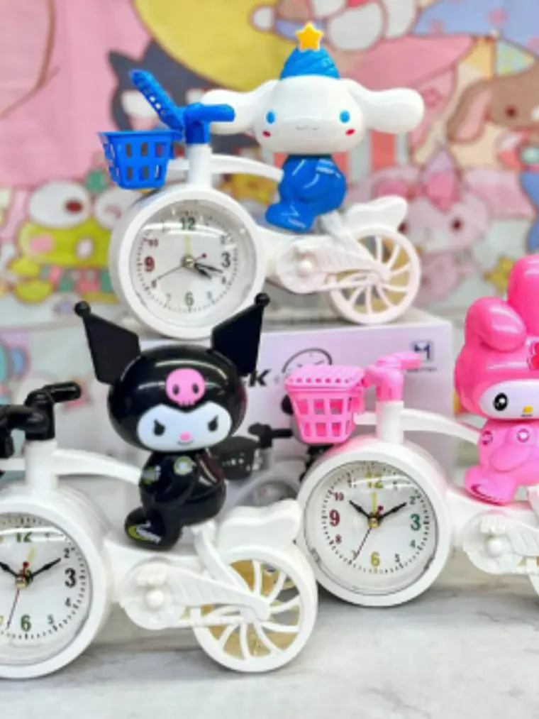 Reloj Decorativo Bicicleta Sanrio 1