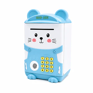 Alcancía Electrónica Infantil con Clave y Sonido gatito