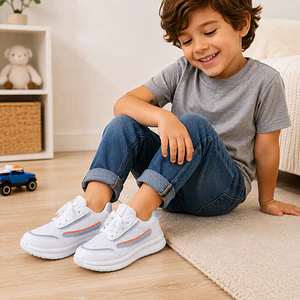 Zapatilla Deportiva Niño Blanca
