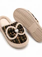Pantufla Peludita Roseton Mujer   - Miniatura 1